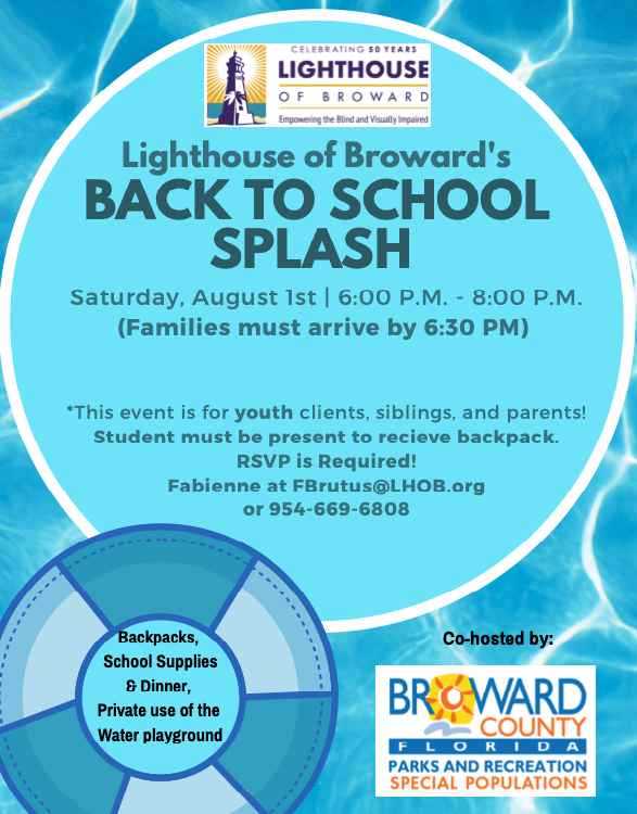 BACK TO SCHOOL SPLASH