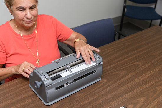 Braille training