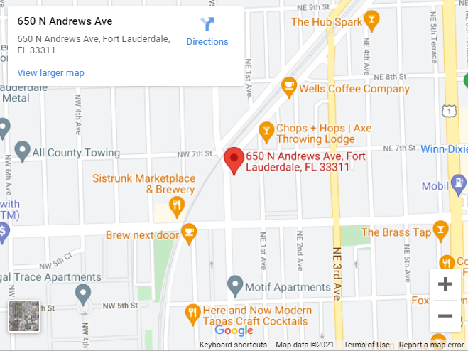 Lighthouse of Broward Map