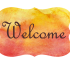 Welcome sign